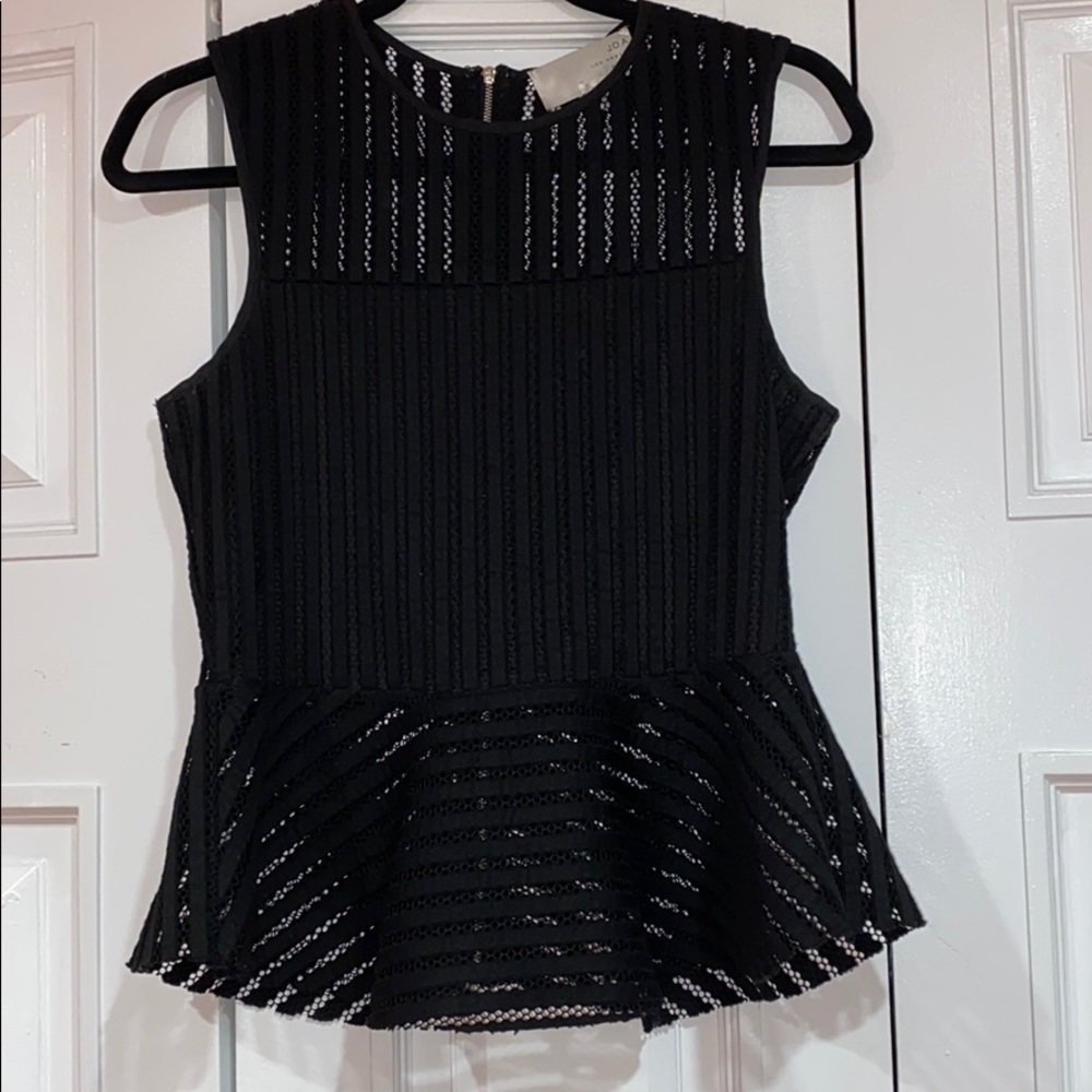 J.O.A. Black Peplum
